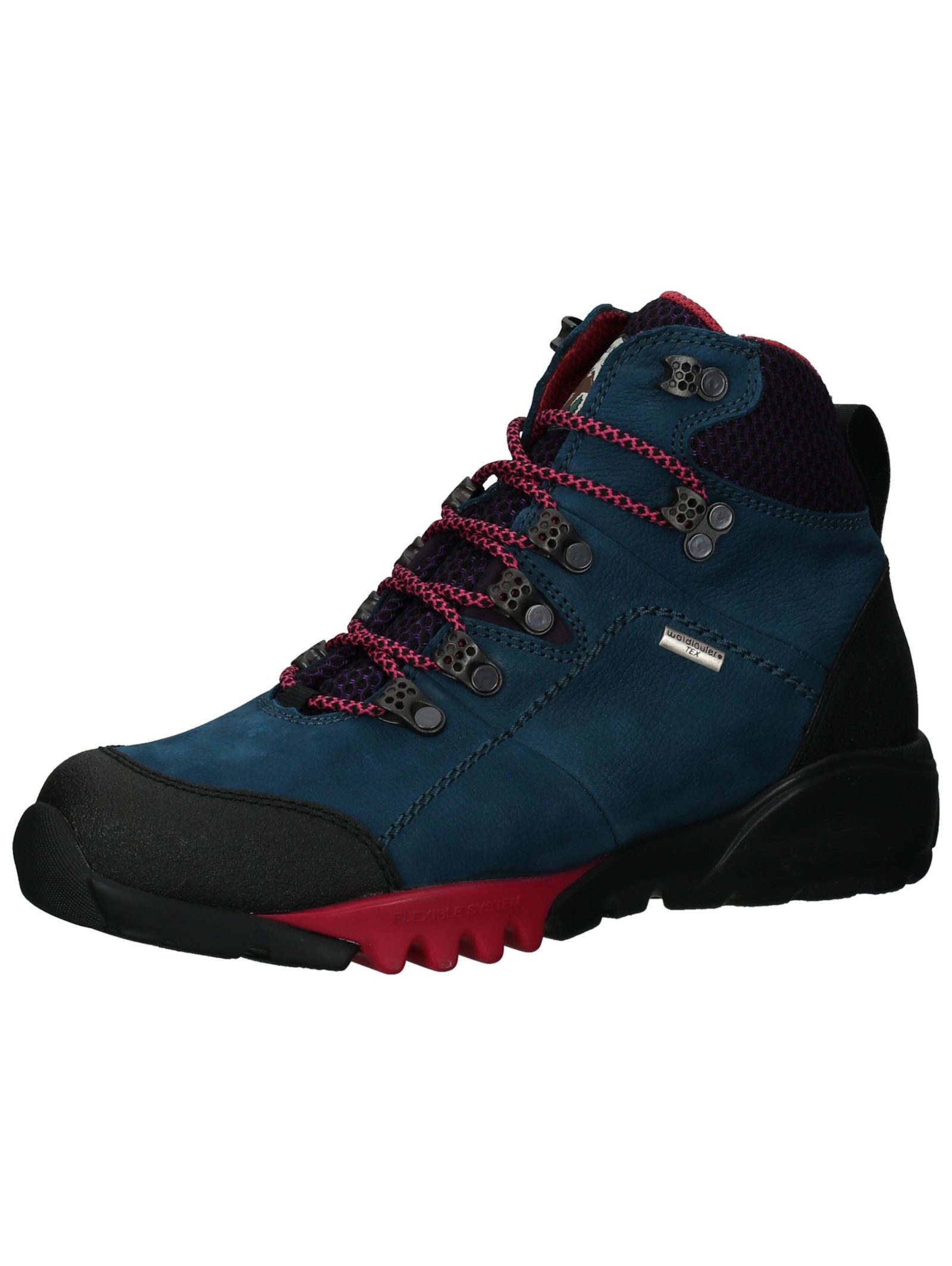 Waldläufer Wanderschuhe Leder/Textil Trekkingschuh