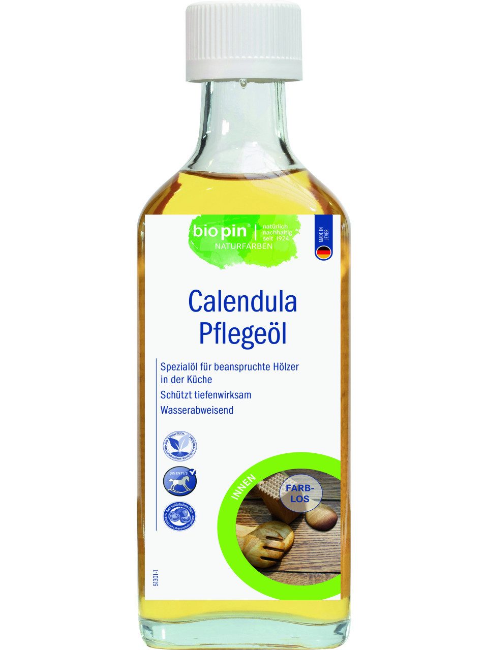 Bio Pin Holzöl Biopin Naturfarben Pflegeöl Candula 250 ml farblos