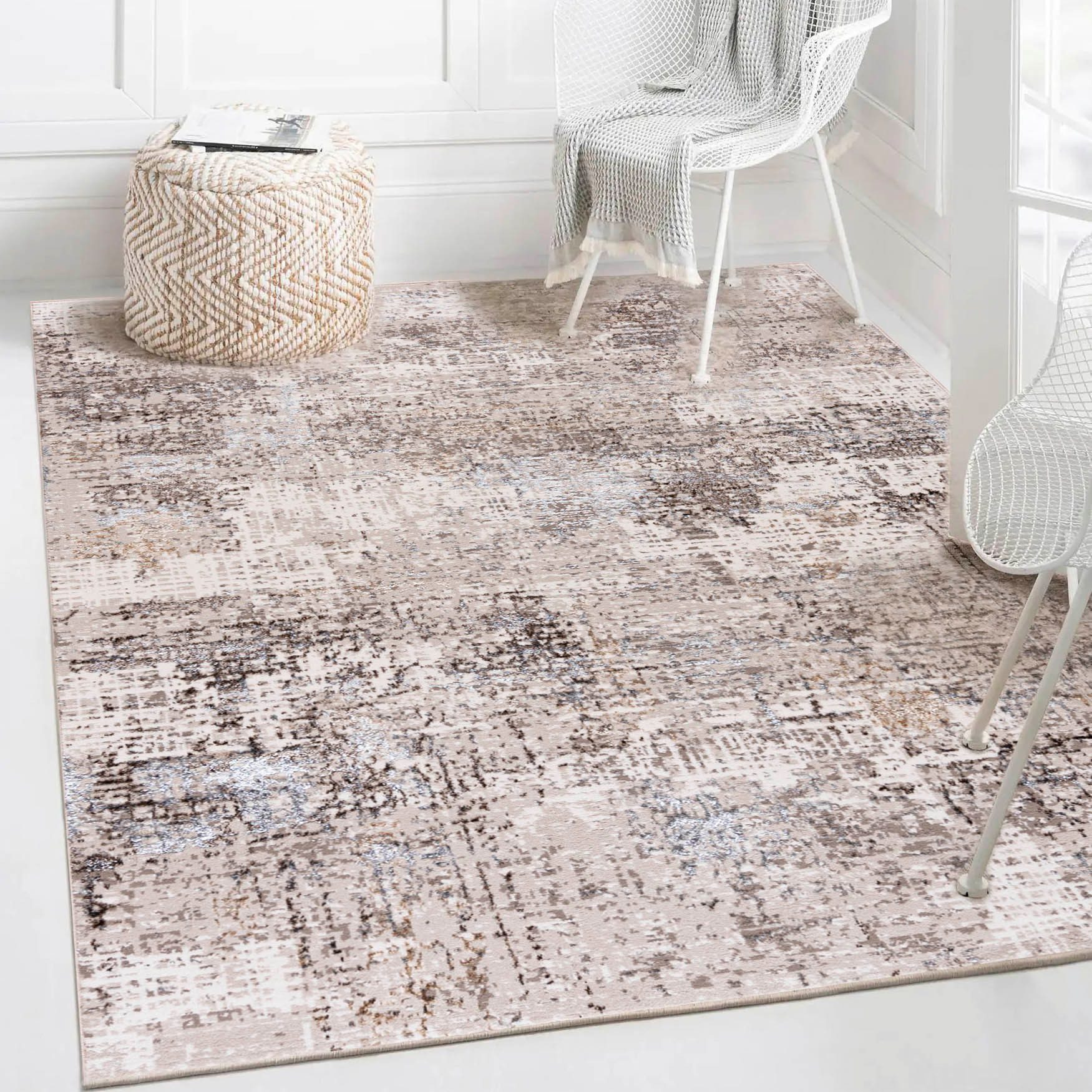 Mazovia Designteppich Modern Abstrakt Teppich für Wohnzimmer, Schlafzimmer, günstig online kaufen