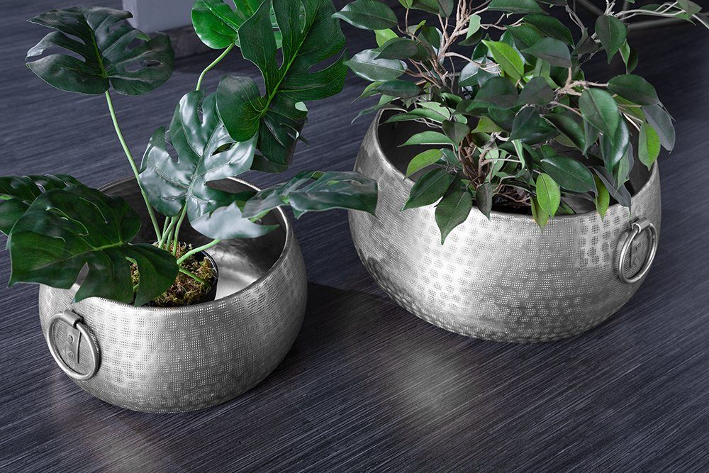 riess-ambiente Dekoschale ORIENT silber, Dekoration · Metall · Handarbeit