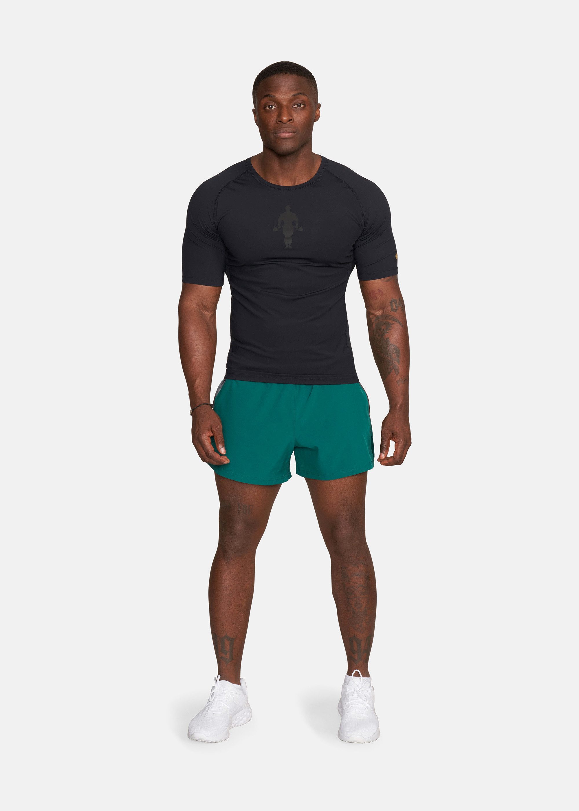 GOLD'S GYM APPAREL Shorts MARK schnelltrocknend, atmungsaktiv, elastischer Gummibund
