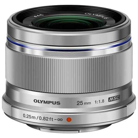 Olympus M.ZUIKO DIGITAL 25 mm F1.8 Festbrennweiteobjektiv, (passend für Olympus & OM SYSTEM MFT Kameras)