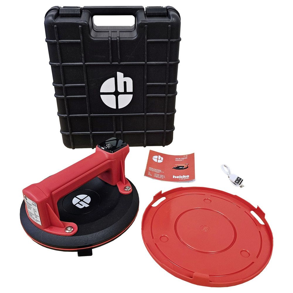 heicko e-ast GmbH Saugheber Heicko PH618A 1-Kopf-Saugheber mit eingebauter elektrischer Vakuumpump, -]