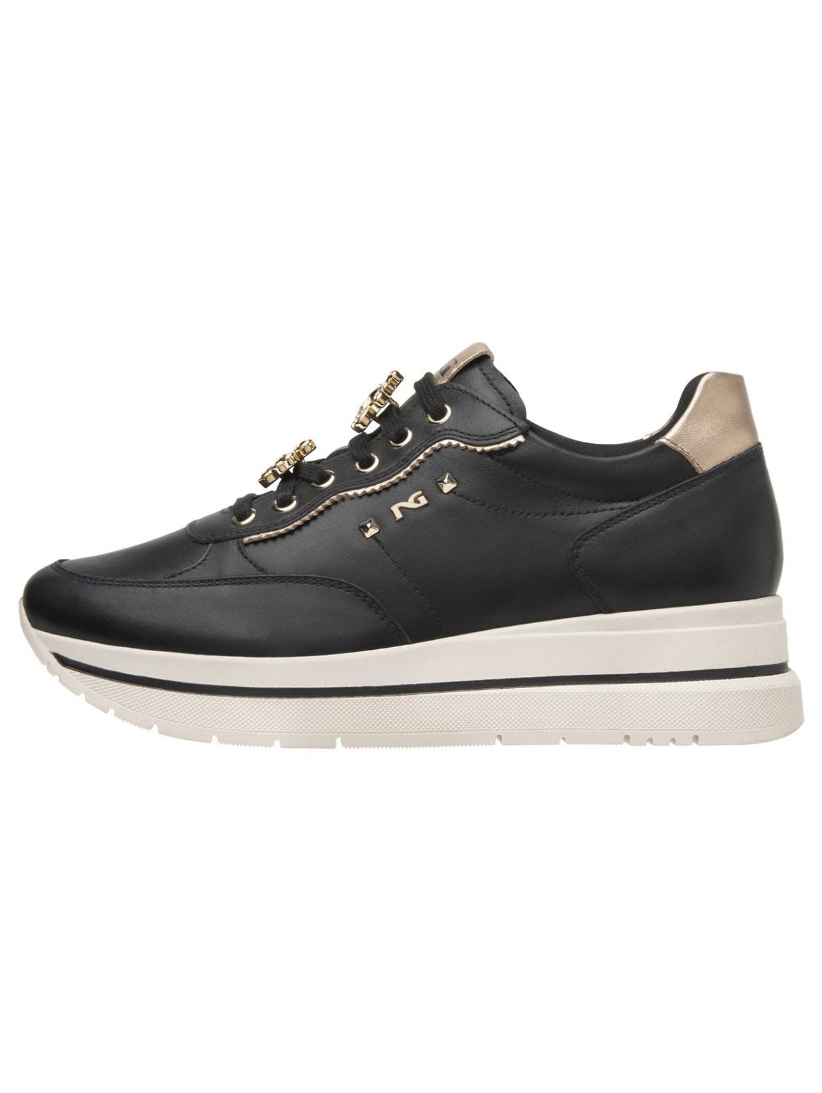 Nero Giardini Nero Giardini Sneaker Leder Sneaker günstig online kaufen