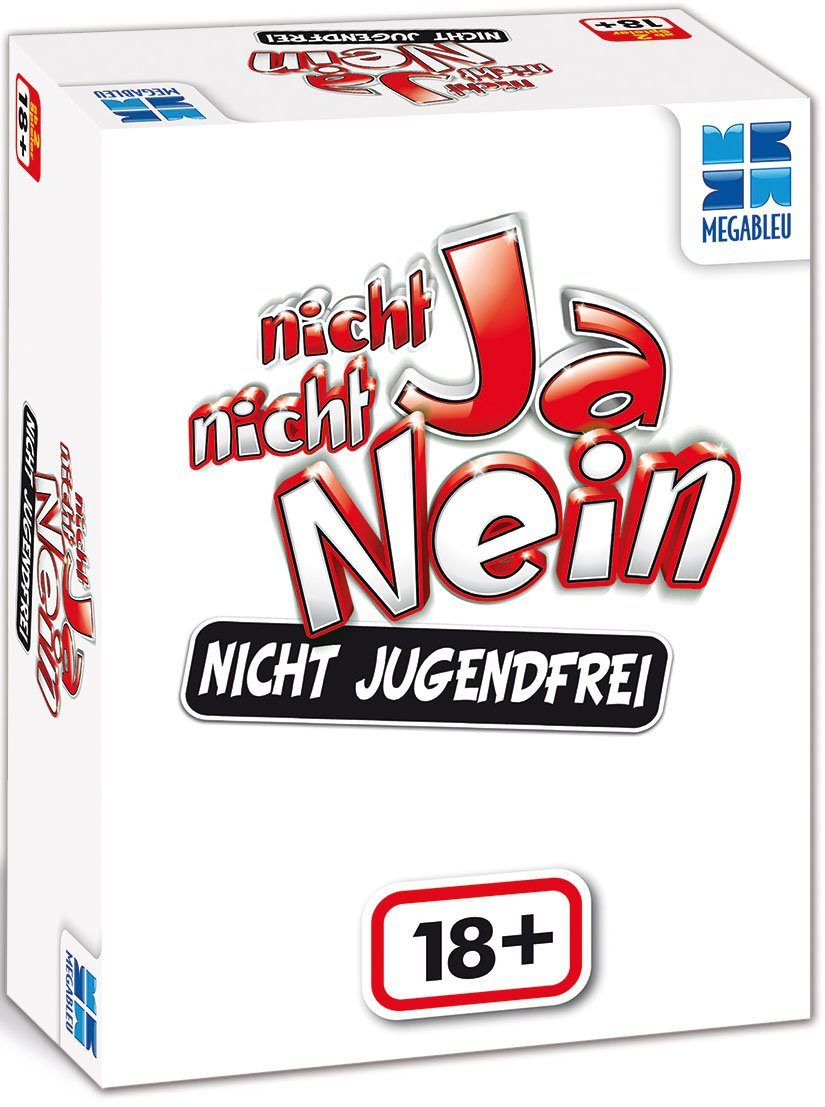 MEGABLEU Spiel, Partyspiel Nicht Ja Nicht Nein 18+