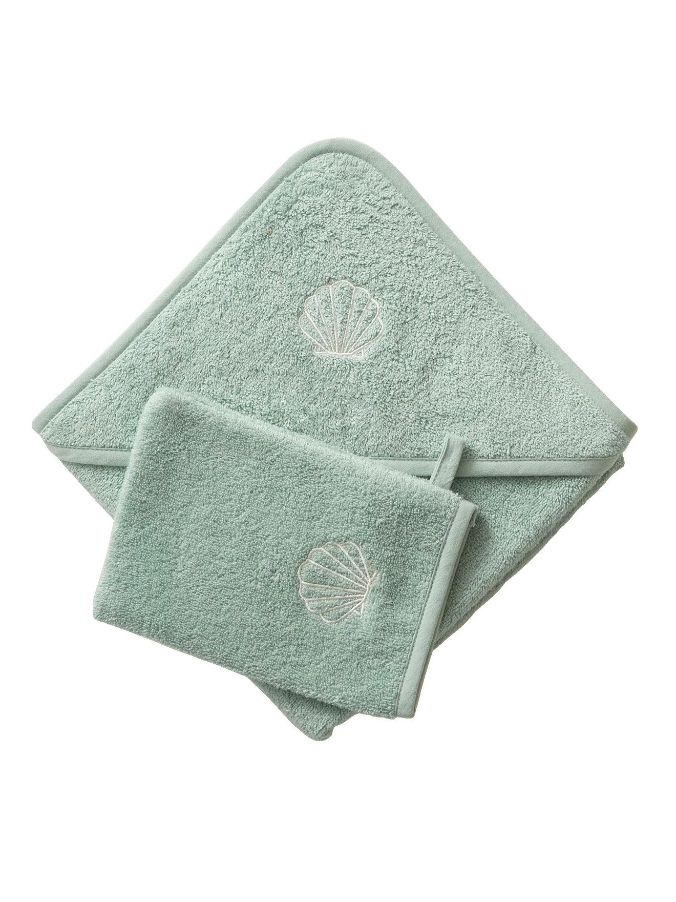 vertbaudet Kapuzenhandtuch Baby Kapuzenbadetuch & Waschhandschuh günstig online kaufen