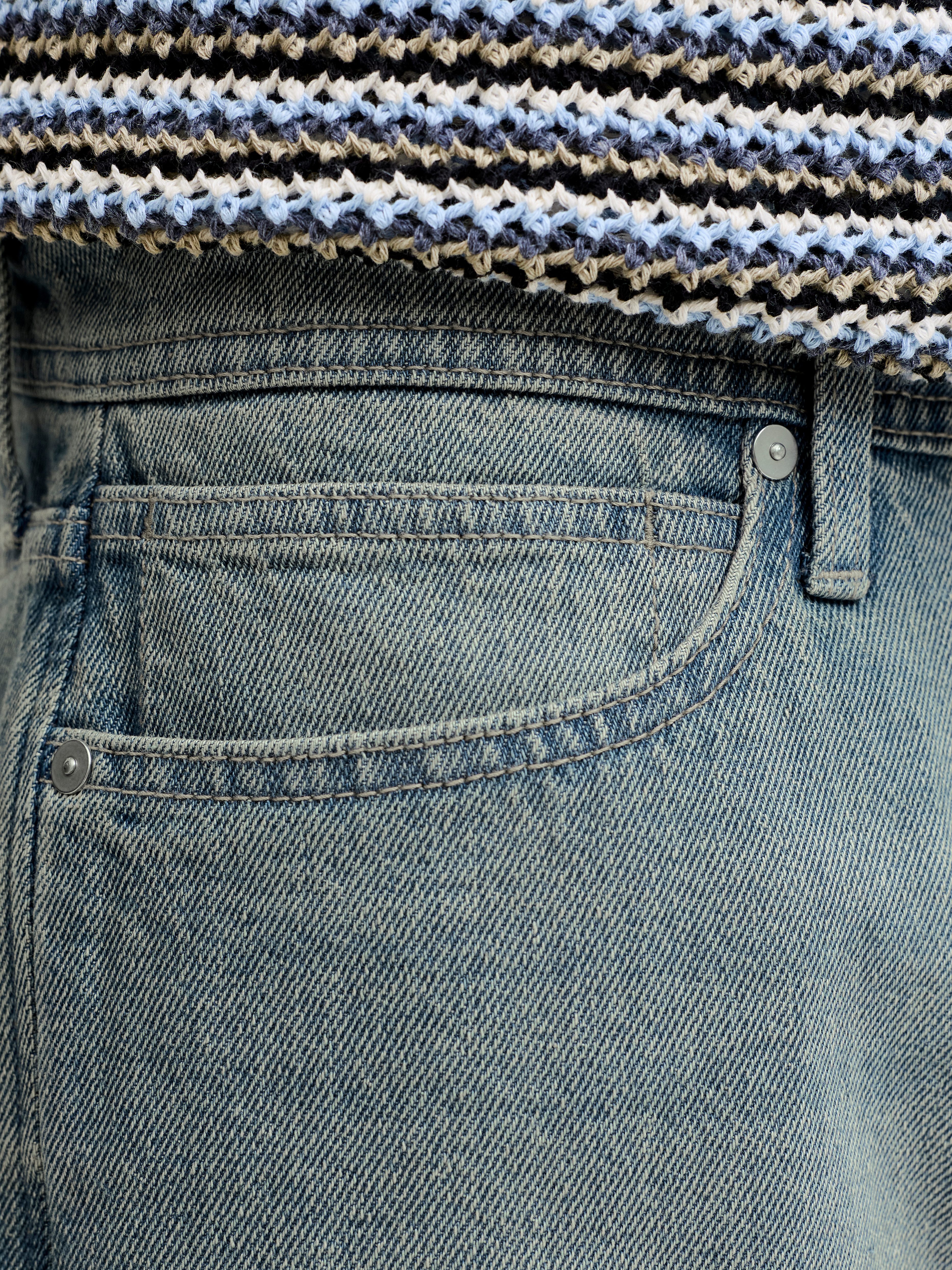 Jack & Jones Jeansshorts JJIALEX JJCREW SHORTS AT 249 ST LN Baumwolle, baggy fit