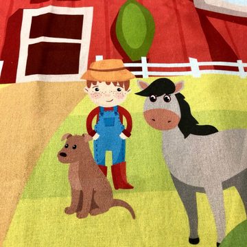 Kinderbettwäsche Bauernhof, ESPiCO, Renforcé, 2 teilig, Tiere, Schafe, Kühe, Hühner, Pferde