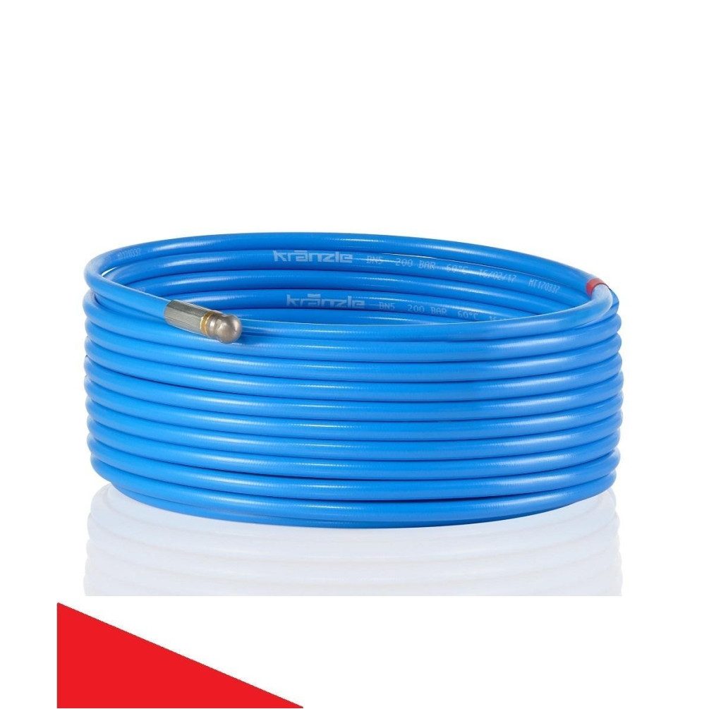 Kränzle Hochdrucklanze Rohrreinigungsschlauch 10 m Stecksystem D12 12550