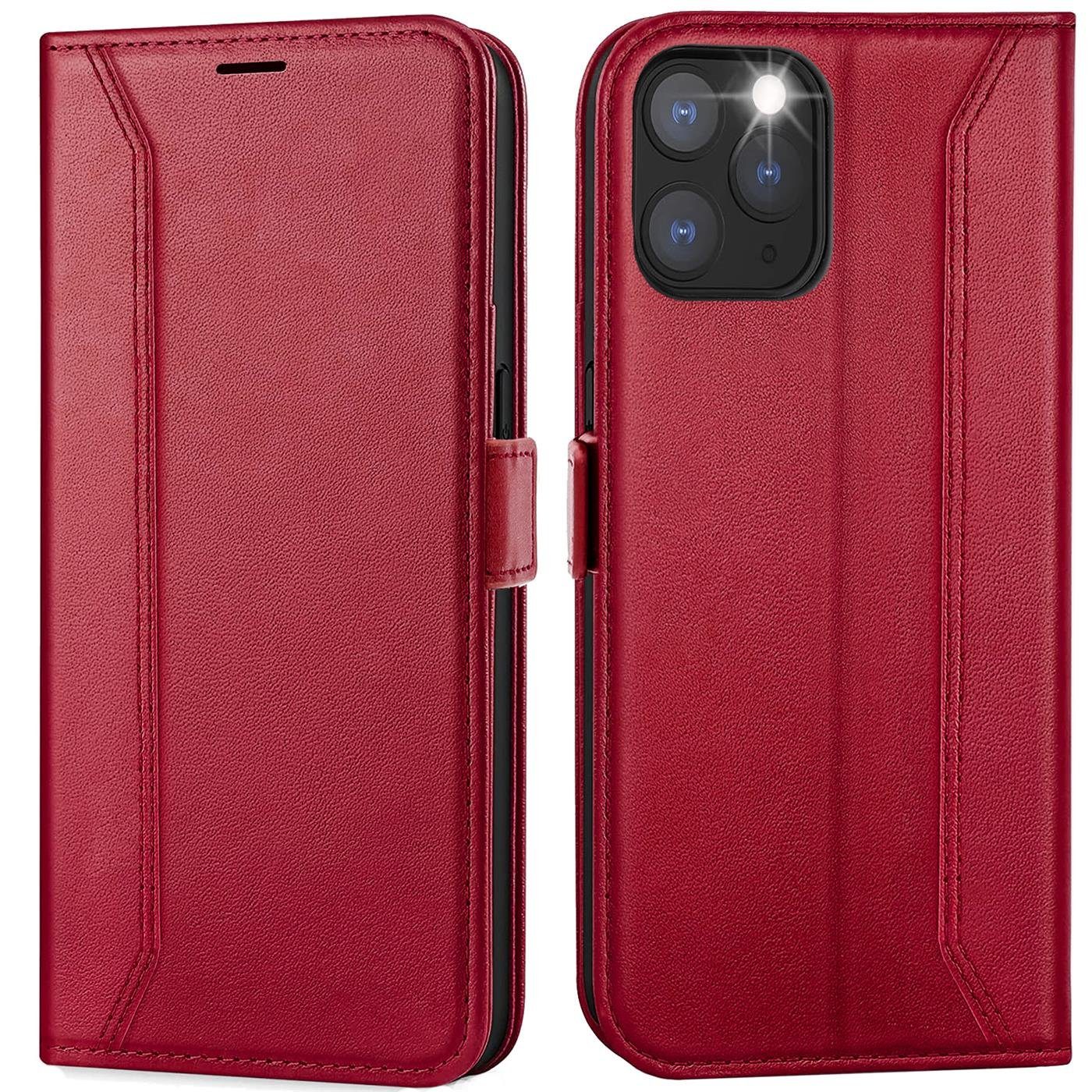 CoolGadget Handyhülle Book Case Elegance Tasche für Apple iPhone 11 Pro 5,8 Zoll, Hülle Magnet Klapphülle Flip Case für iPhone 11 Pro Schutzhülle