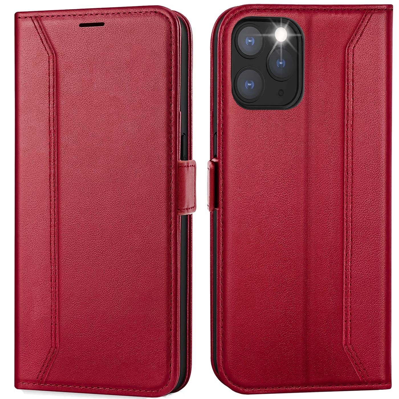 CoolGadget Handyhülle Book Case Elegance Tasche für Apple iPhone 11 Pro Max  6,5 Zoll, Hülle Magnet Klapphülle Flip Case für iPhone 11 Pro Max  Schutzhülle