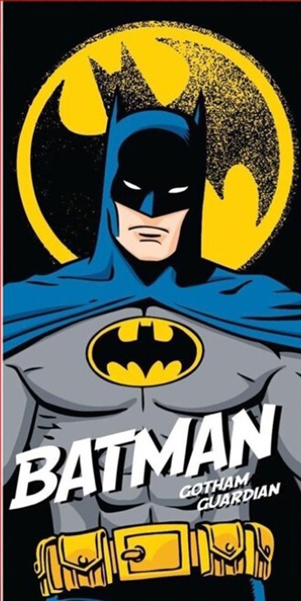 empireposter Handtuch Batman - Gotham Guardian - Mikrofaser-Handtuch 70x140 cm - Strandtuch