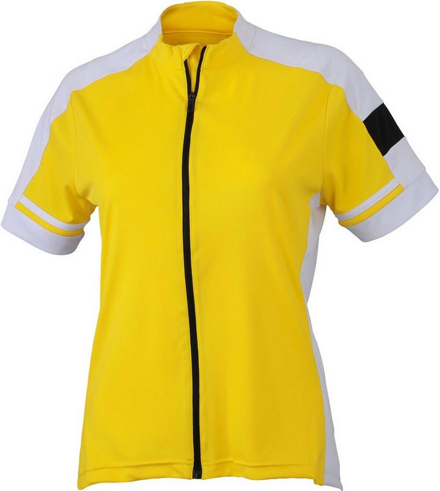 James Nicholson Radtrikot »James Nicholson JN 453 Damen Rad Shirt mit Zip« › gelb  - Onlineshop OTTO