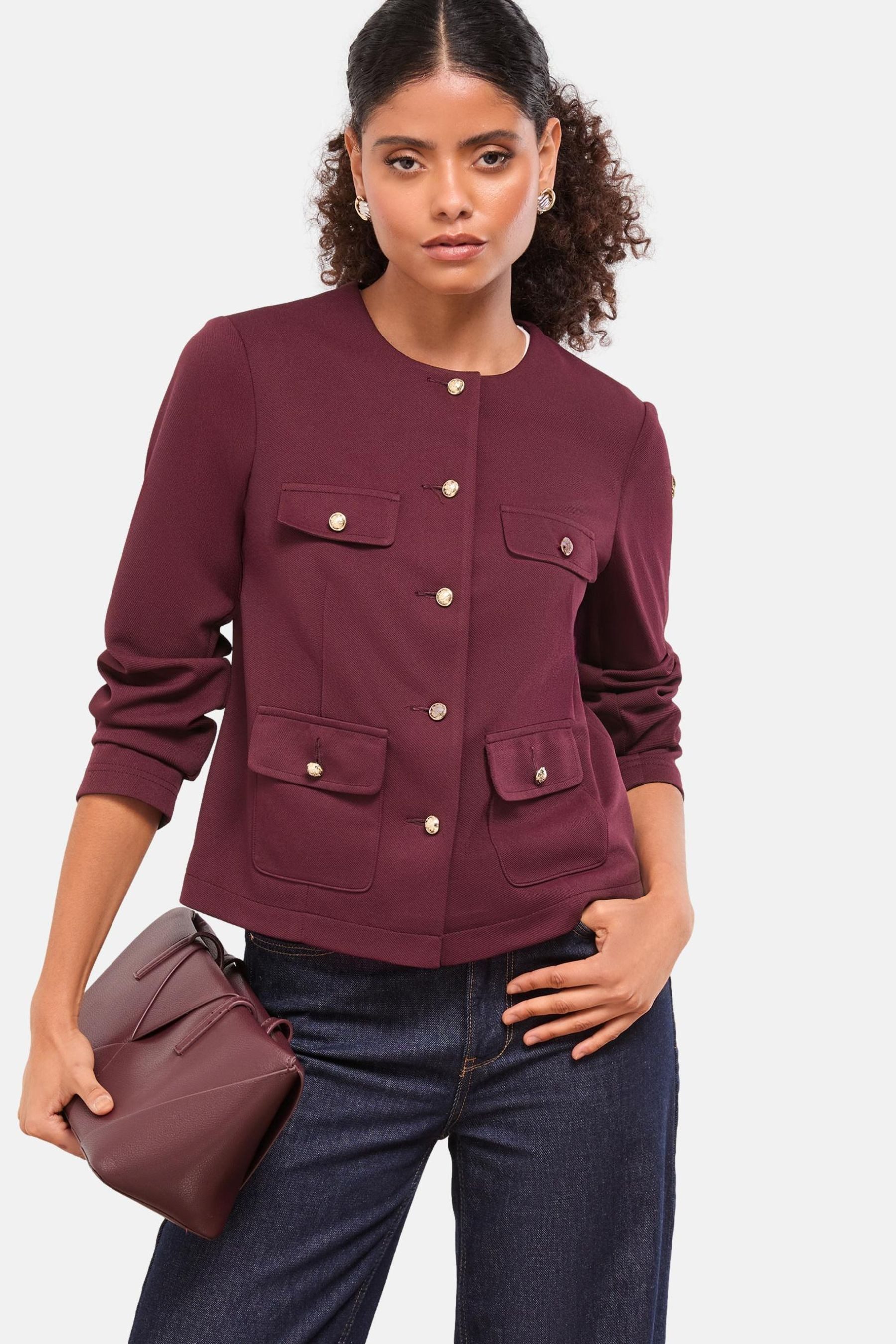 LIPSY Kurzjacke Lipsy Jacke, Regular Fit (1-St)