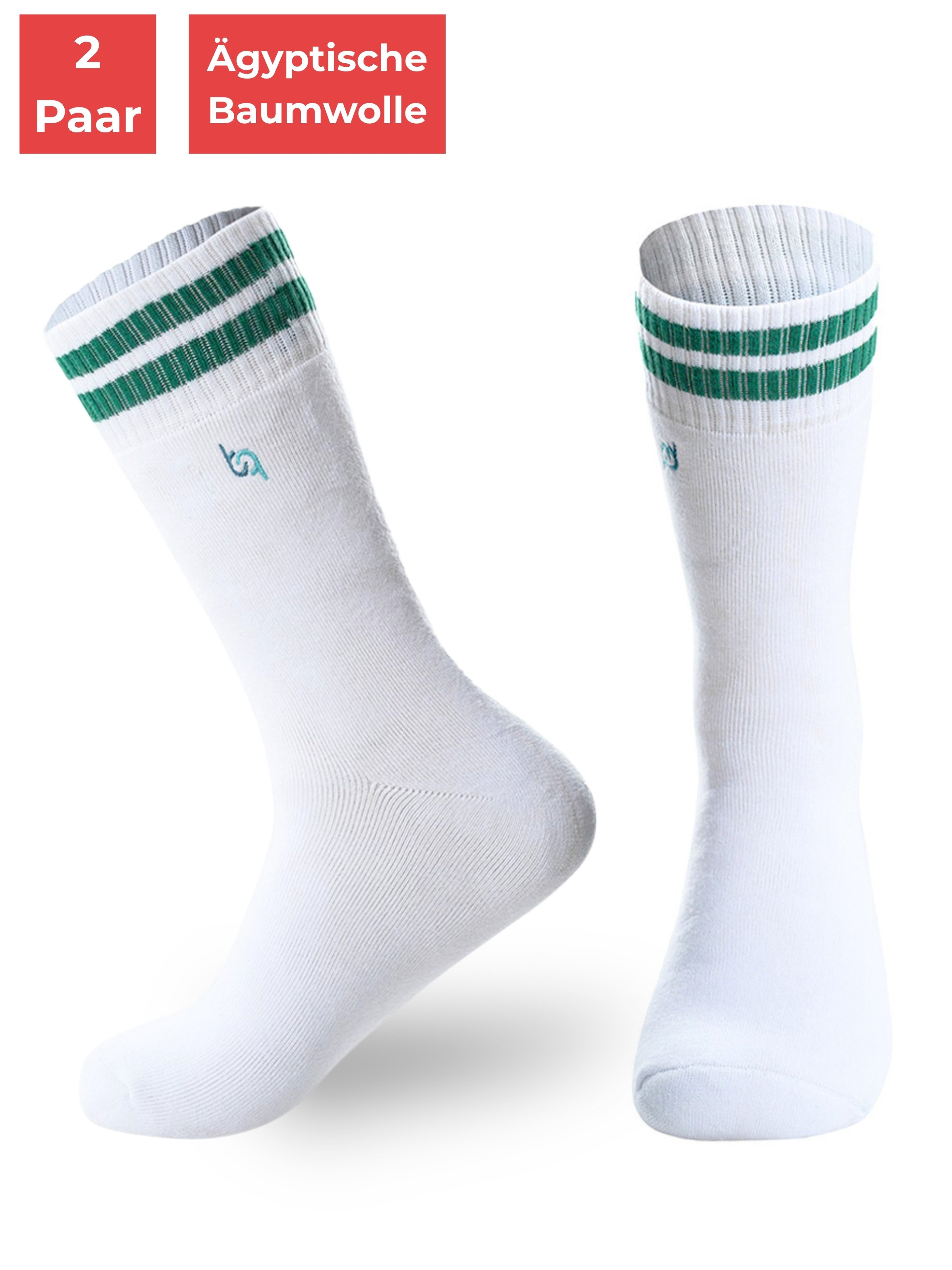 beqem Thermosocken (2-Paar Unisex) Ägyptische Baumwolle, vollflächige Polsterung