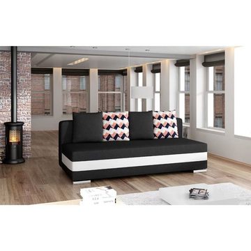 JVmoebel Sofa Sofa 3 Sitzer Bettkasten Dreisitzer Couch Polster Sofort, 1 Teile, Made in Europa