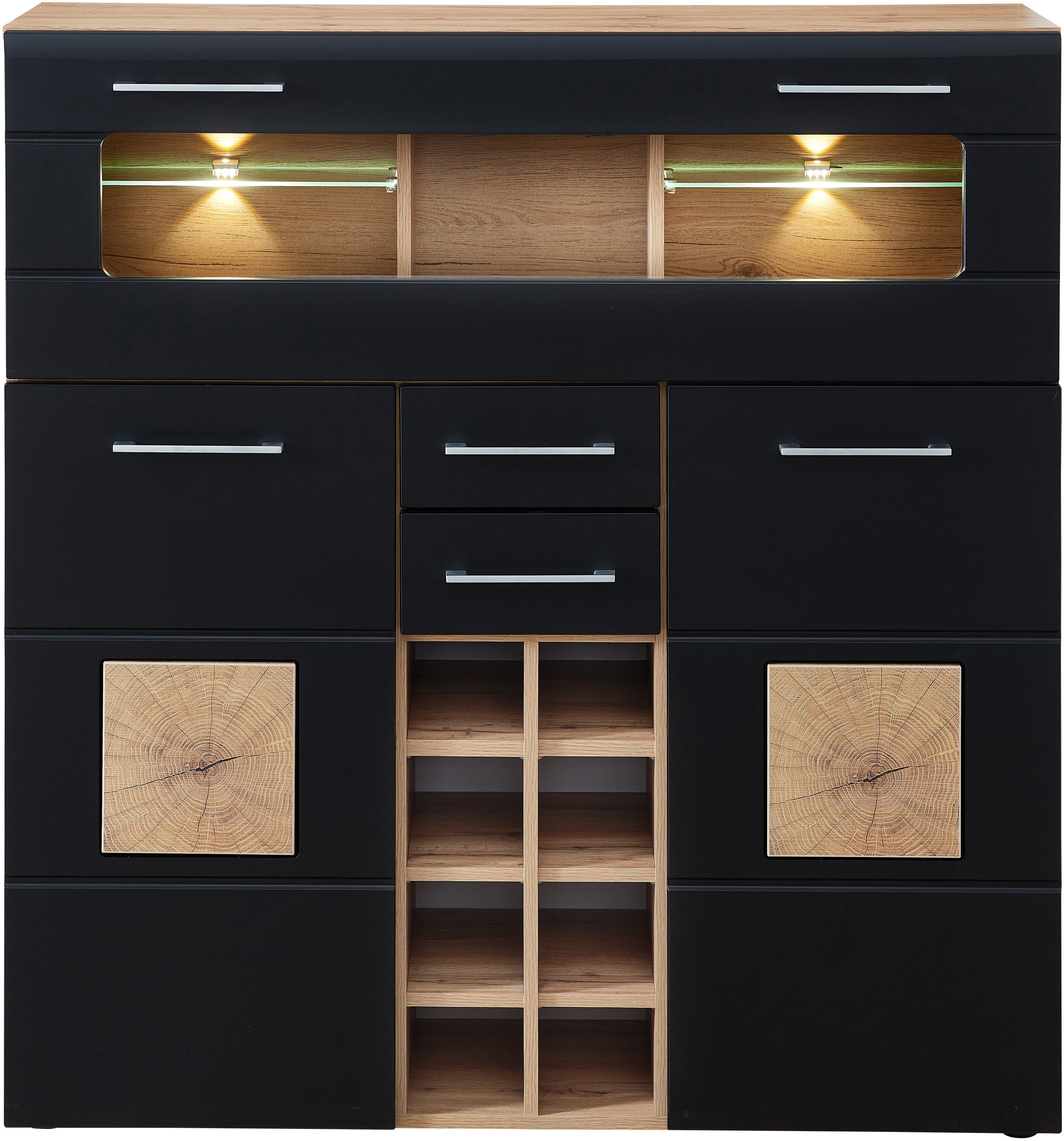 Innostyle Barschrank Sonate (3-St) Elemente sind flexibel kombinierbar und passen in jeden Wohnbereich.