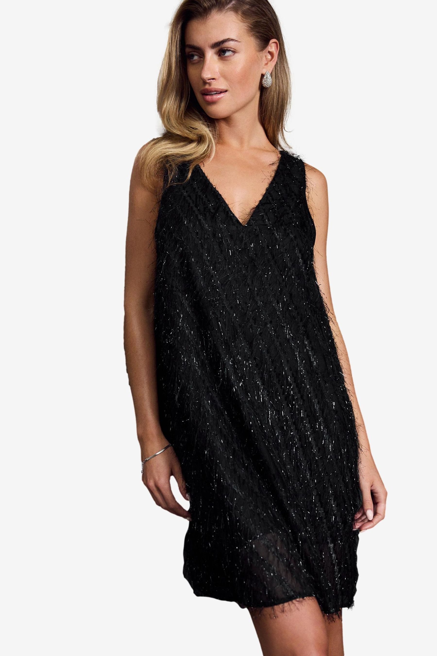 Next Minikleid Glitzerndes, ärmelloses Minikleid mit günstig online kaufen