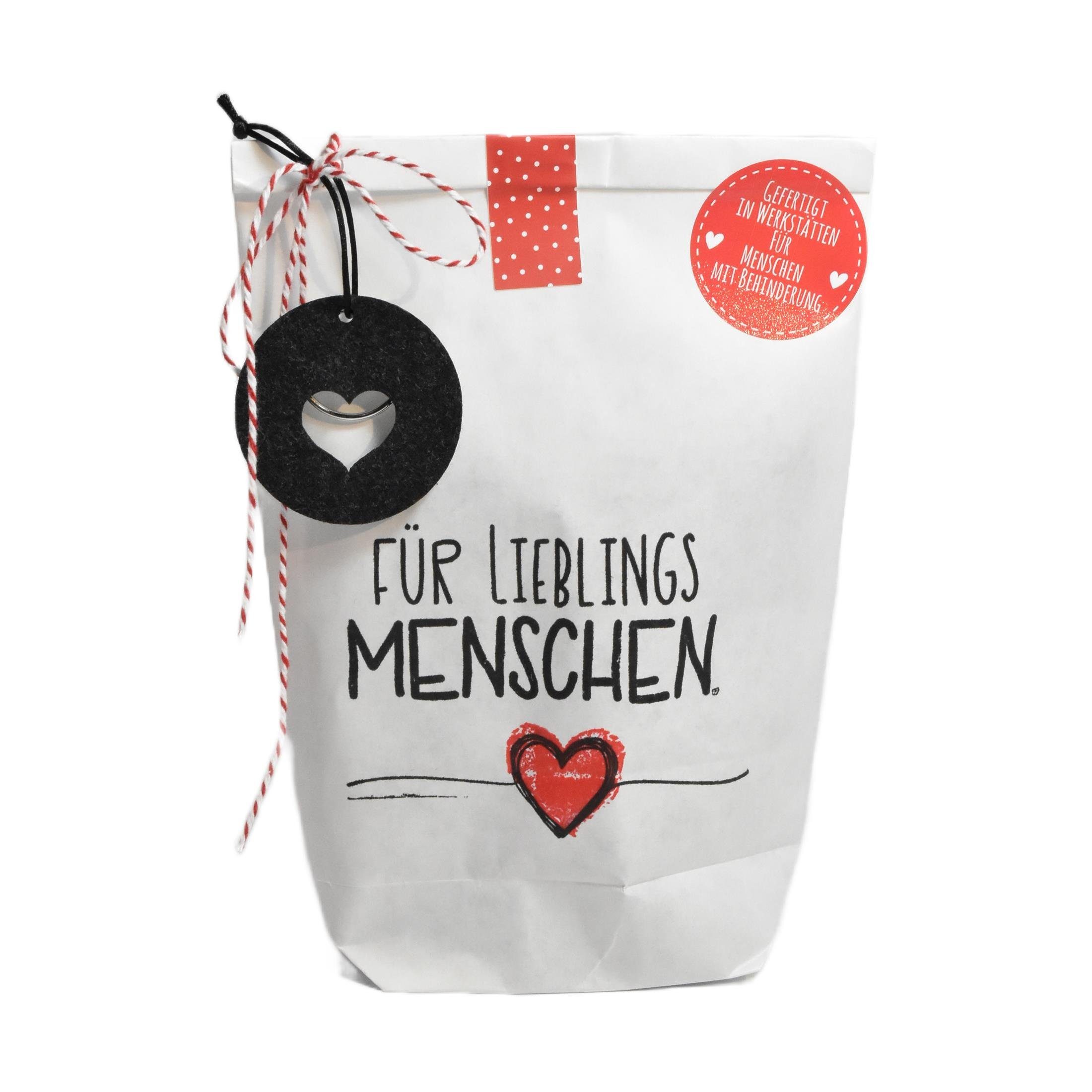 Wunderle Wundertüte Lieblingsmensch Wundertüte für Herzensmenschen, Valentinstag Geschenk, für Mann u. Frau, Geschwister, Freundin, Freund