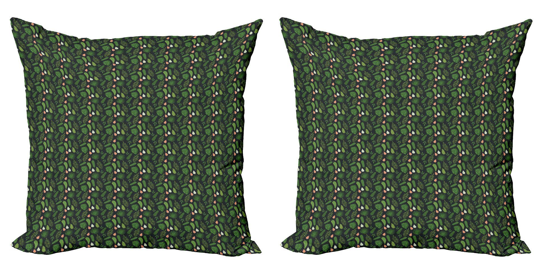 Kissenbezüge Modern Accent Doppelseitiger Digitaldruck, Plantage Stück), Verschiedene Tropisch Jungle (2 Abakuhaus