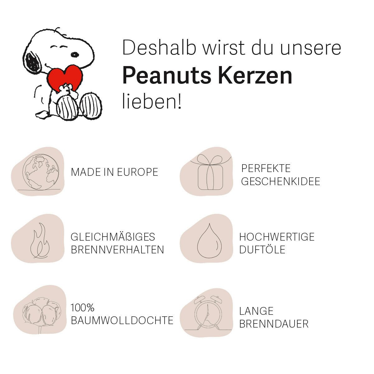PEANUTS Duftkerze Peanuts Camp Life - günstig online kaufen