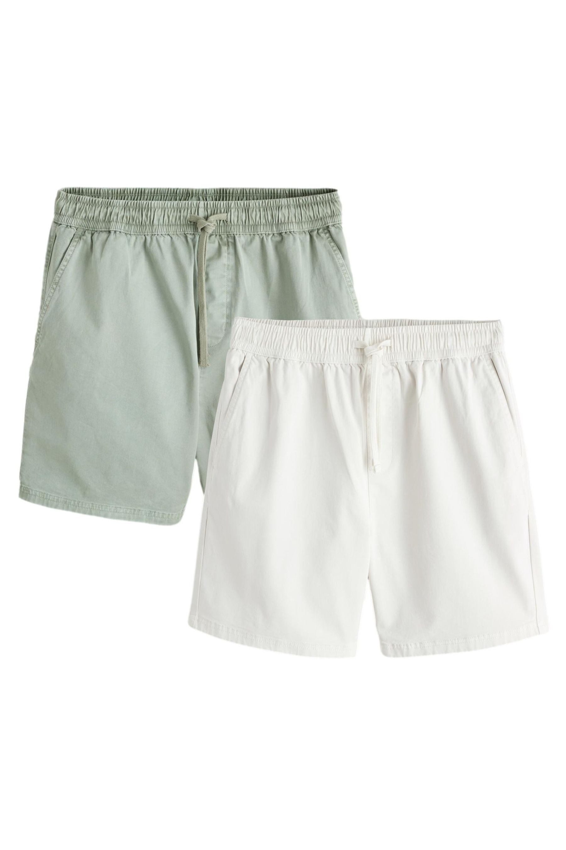 Shorts Dock-Shorts mit Stückfärbung im 2er-Pack