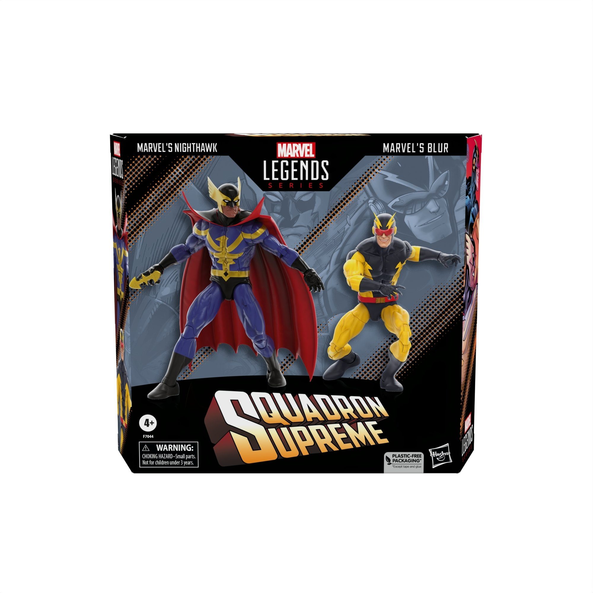 Actionfigur Marvel Legends Nighthawk and Blur 6 Inch Actionfiguren 2-Pack