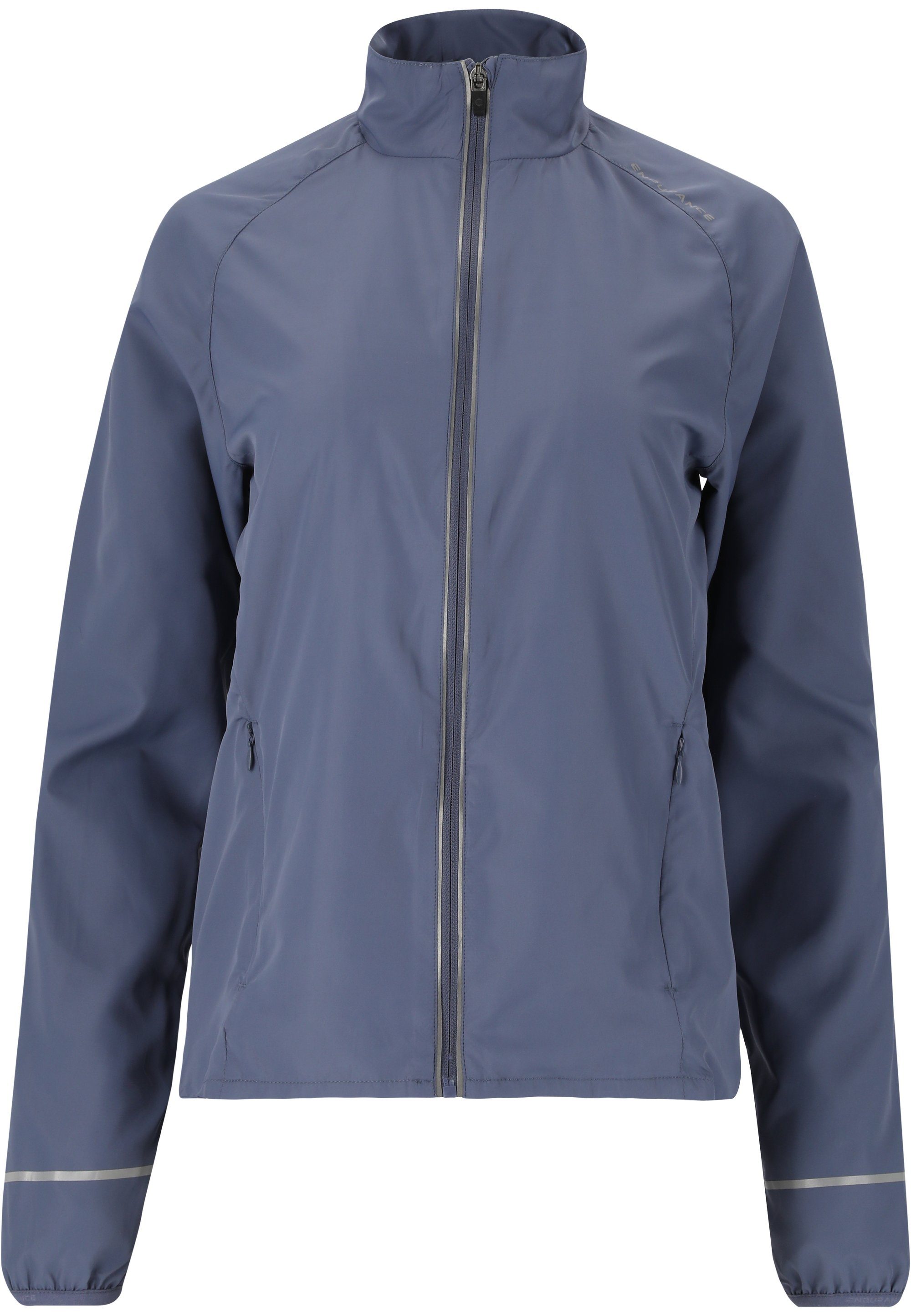 ENDURANCE Laufjacke Shela blau Atmungsaktivität mit hoher