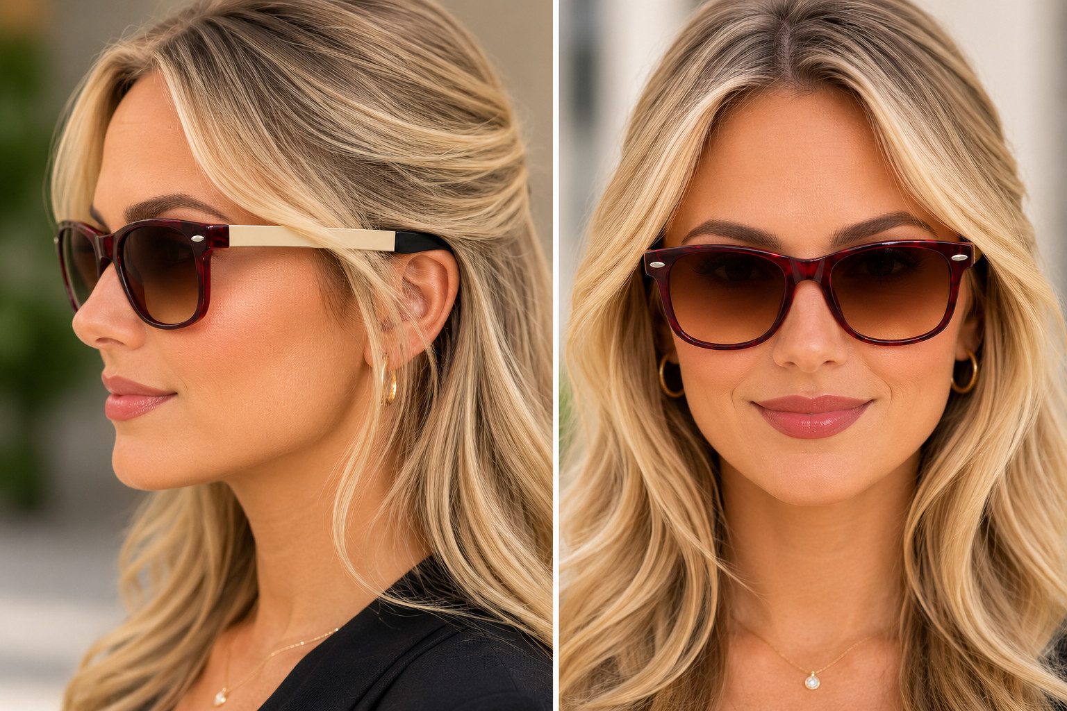 DanCarol Sonnenbrille DC-807-Sonnenbrille in modischen Design für Damen und Herren