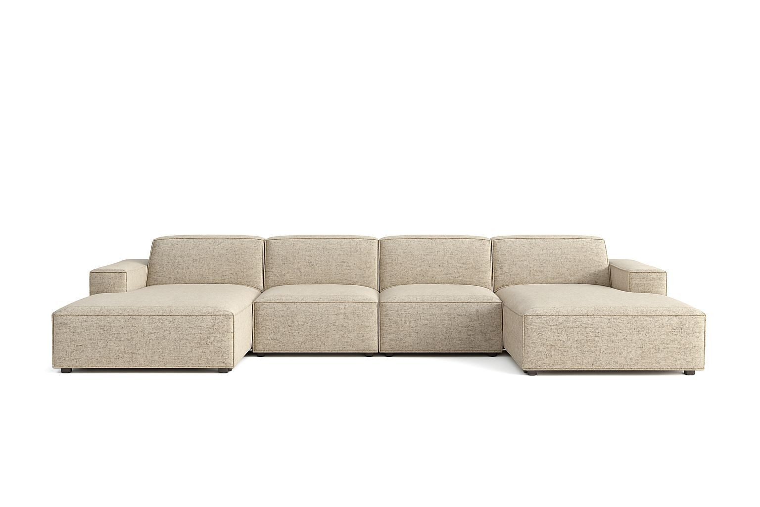 Kaiser Möbel Ecksofa Cursal U-Form – großes modulares Sofa aus hochwertigem günstig online kaufen