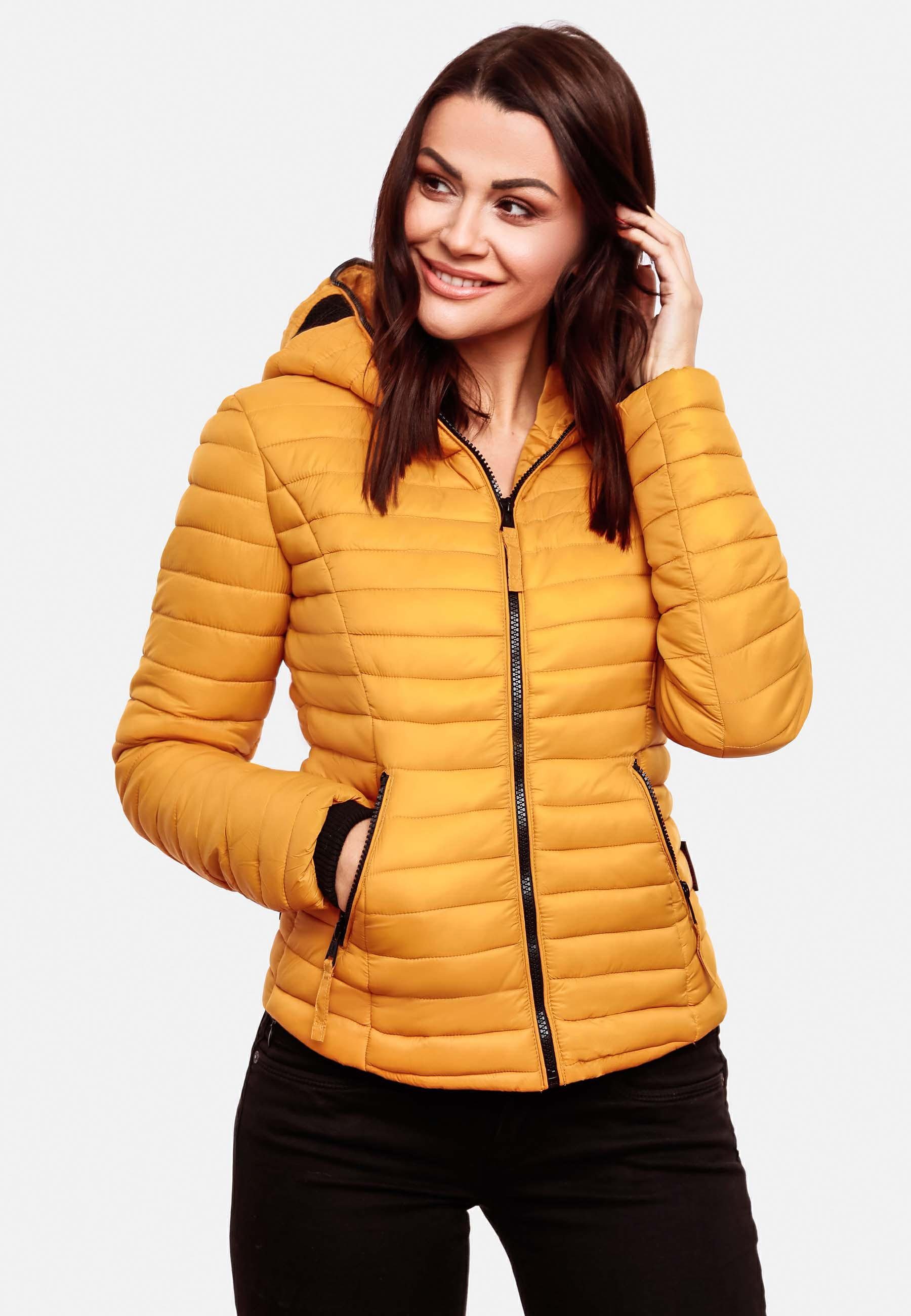 Navahoo Steppjacke Kimuk leichte Übergangsjacke mit Kapuze