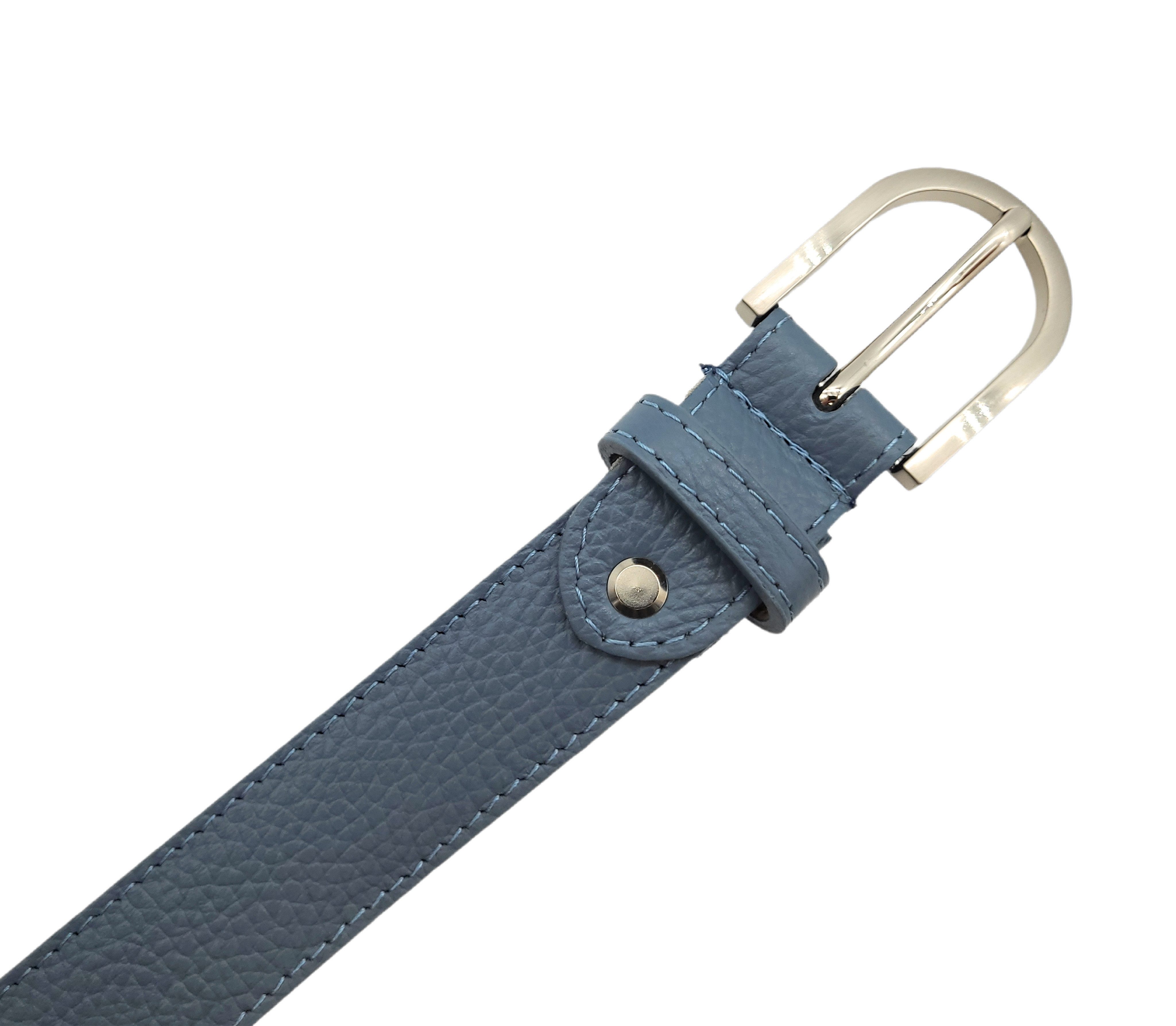 Lemasi Ledergürtel echt Leder Damen Gürtel, made in Italy, 3cm breit, kürzbar