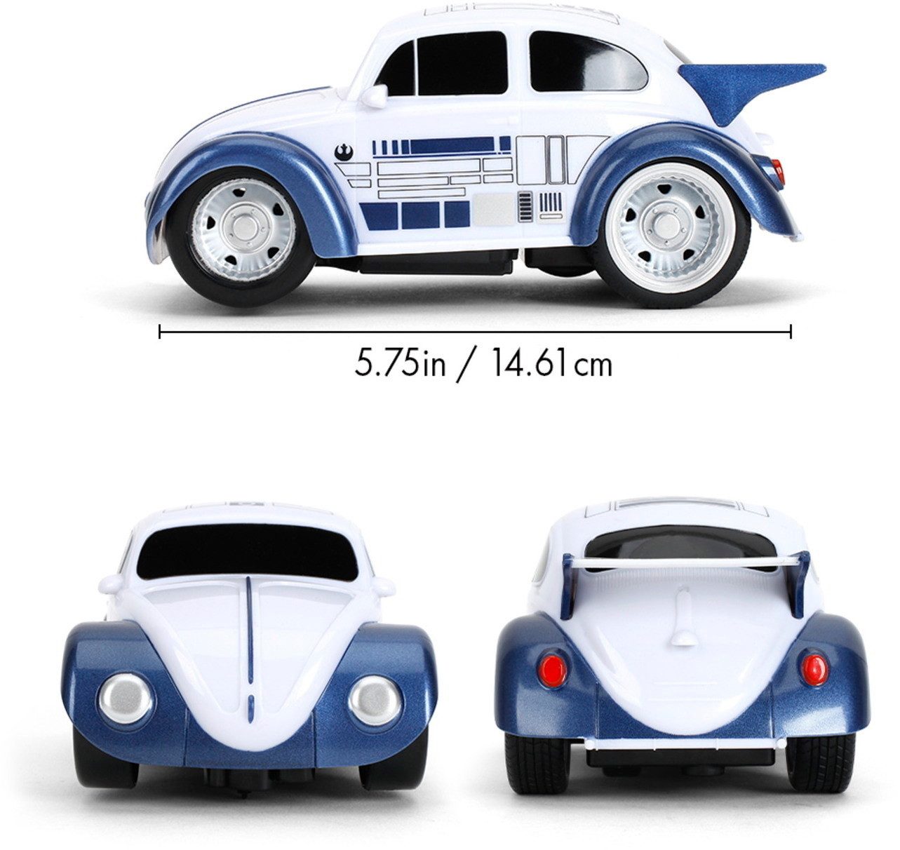 JADA RC-Auto ferngesteuertes Auto RC Star Wars R2D2 VW Beetle 1:32 9336978314R00
