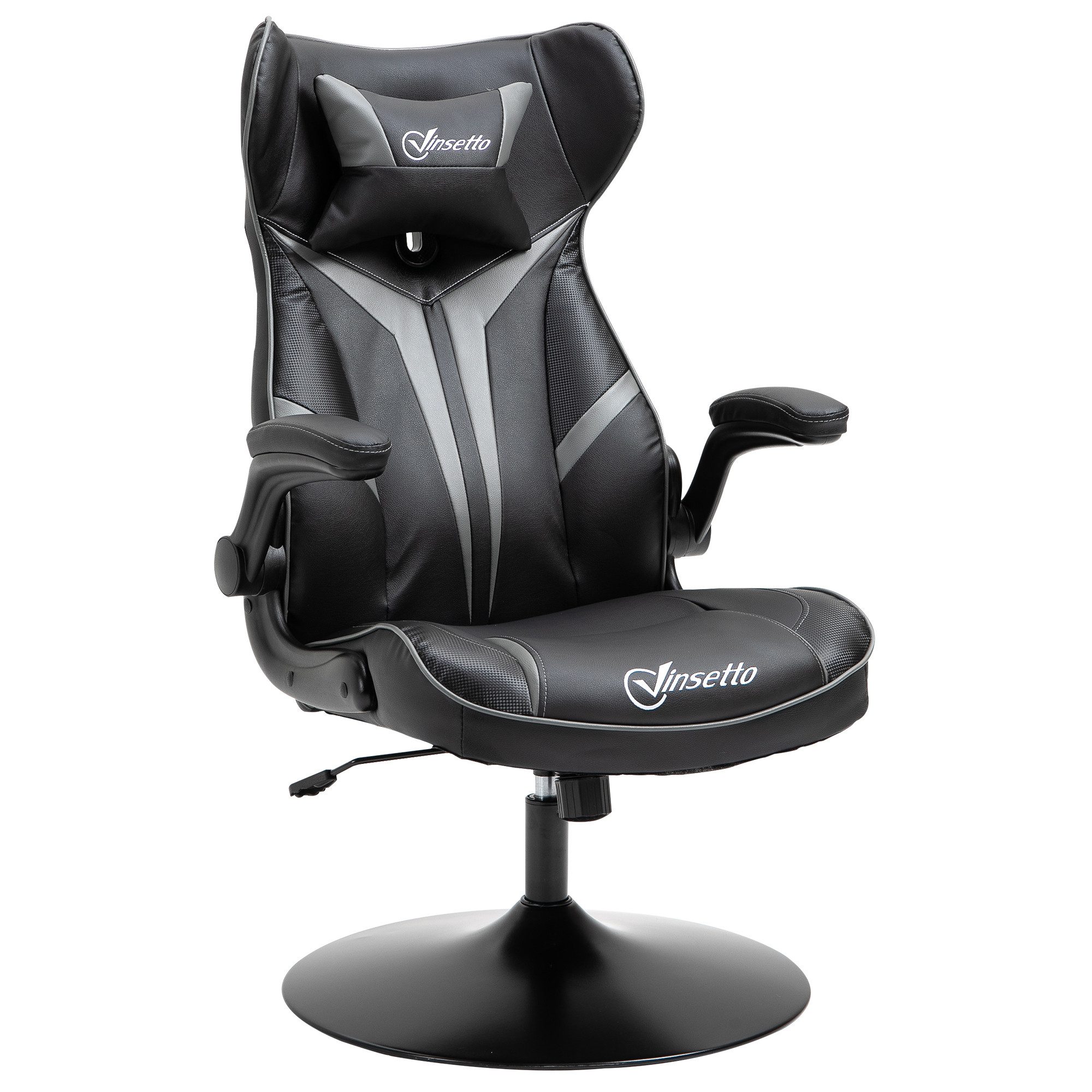 Vinsetto Schreibtischstuhl ergonomischer Gaming Stuhl, mit Wippfunktion (Co günstig online kaufen