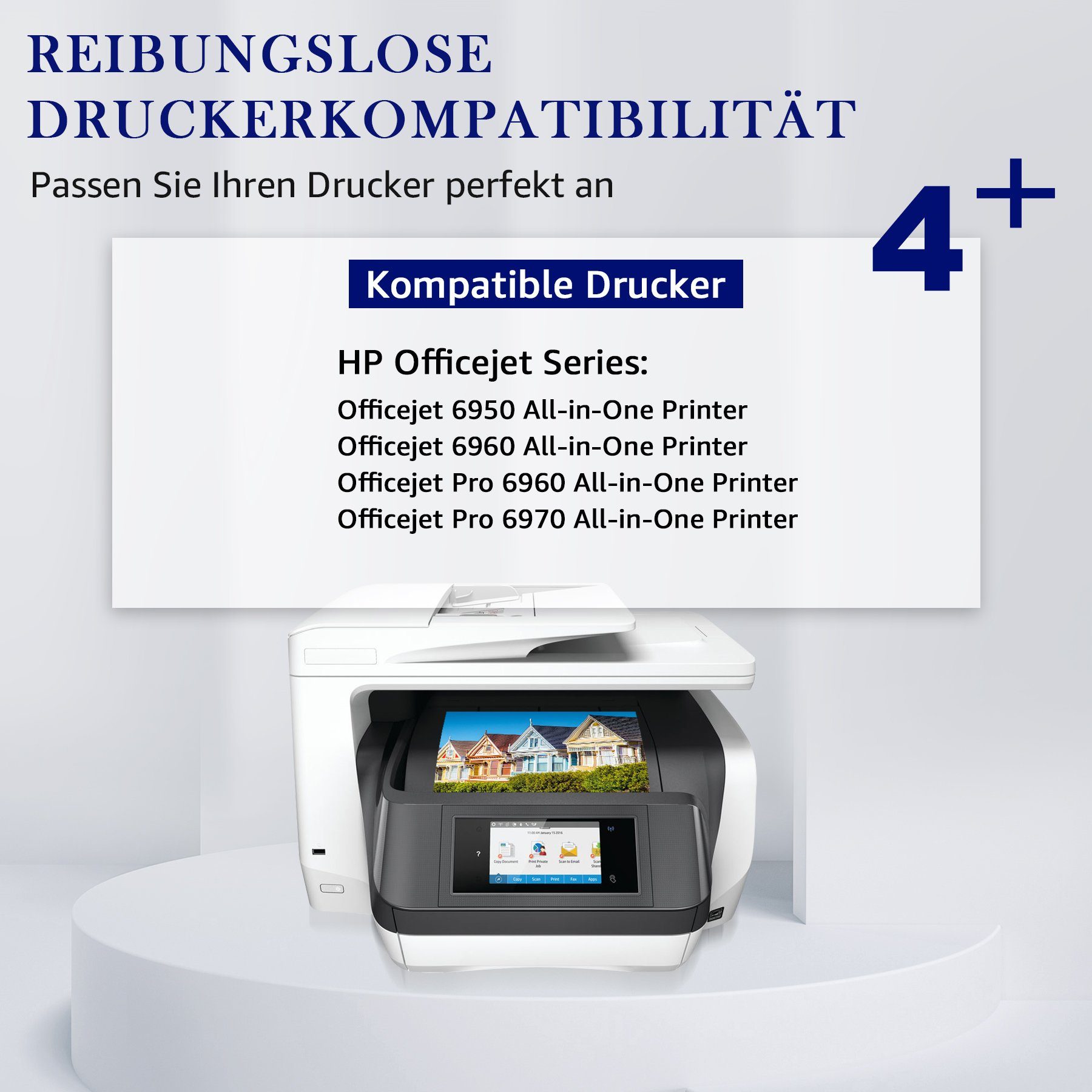 Pro 6978 Tintenpatrone 6976 6970 6966 6960 903XL 6961 6974 6971 All-in-One) 6965 Officejet 903 Druckerpatronen HP ersetzt 6964 MOOHO (6968 6963 6975 6979 6962 für 5PK 6950