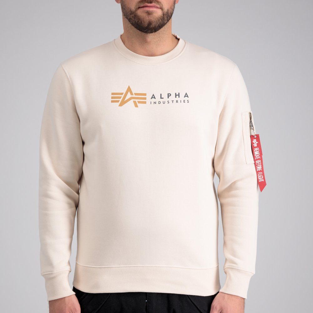 Alpha Industries Sweatshirt Alpha Label Sweater (1-tlg)