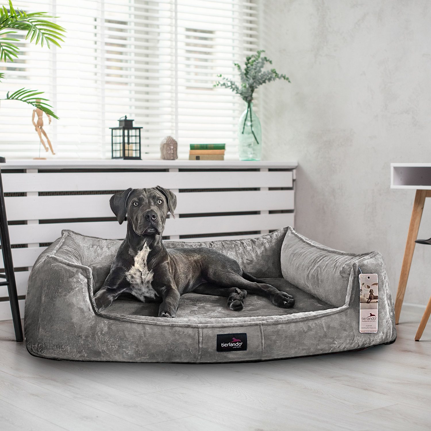 tierlando® Tierbett Orthopädisches Hundebett FRANKLIN Kuscheliger günstig online kaufen