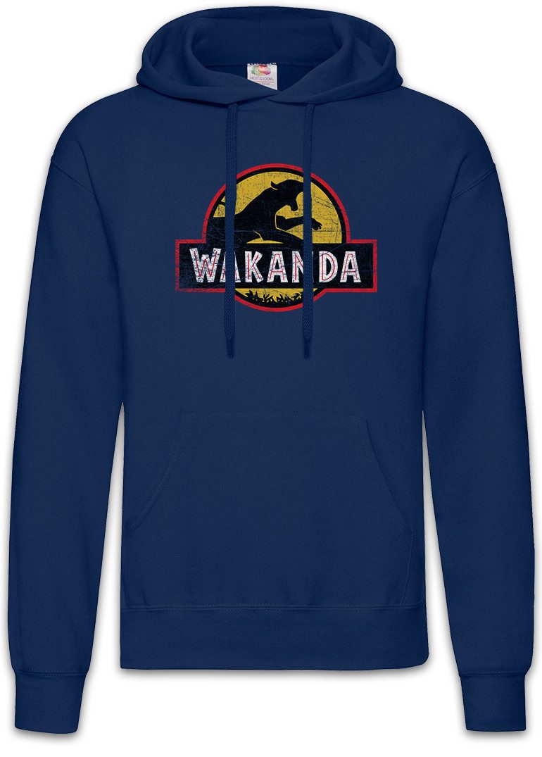 Hoodie W Park Herren Hoodie Kaffee Comic Kingdom Chadwick Panther Wakanda