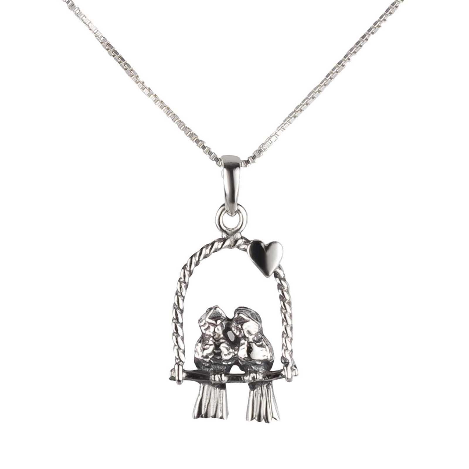 Halskette Silberanhänger Anhänger), Kinderschmuck schmuck23 mit Kettenanhänger (Halskette Kettenanhänger