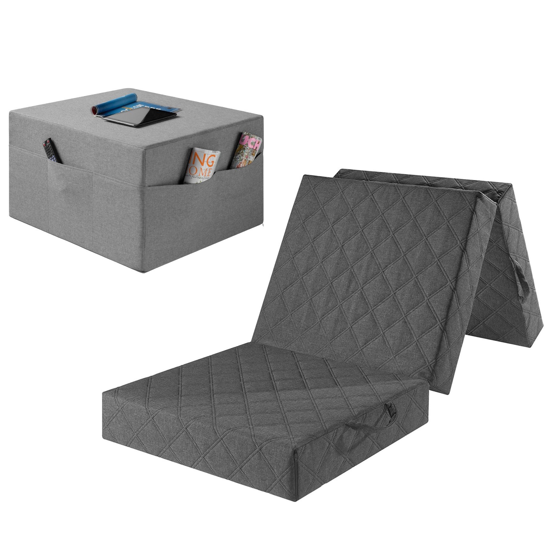 Klappmatratze, sleepling, 14 cm hoch, 75x195 cm, mit Husse günstig online kaufen