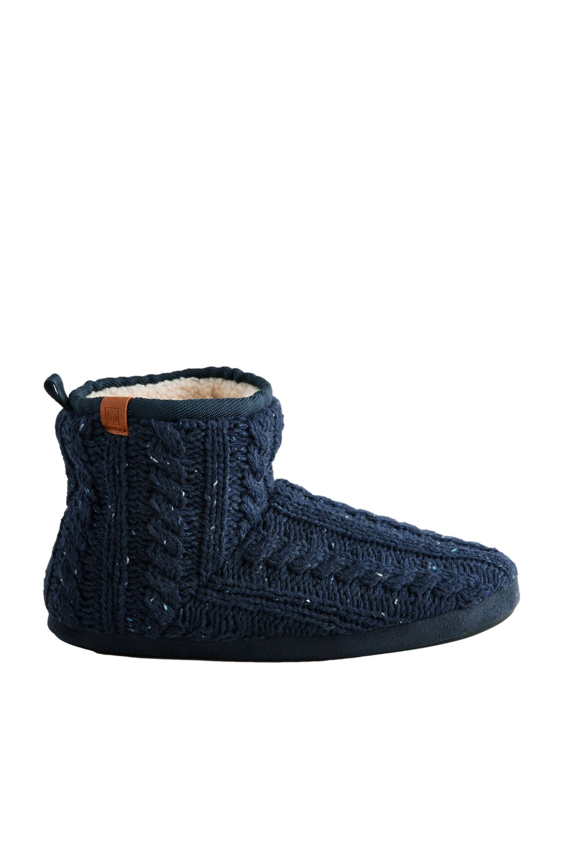 Gestrickte Hausstiefel Hausstiefel