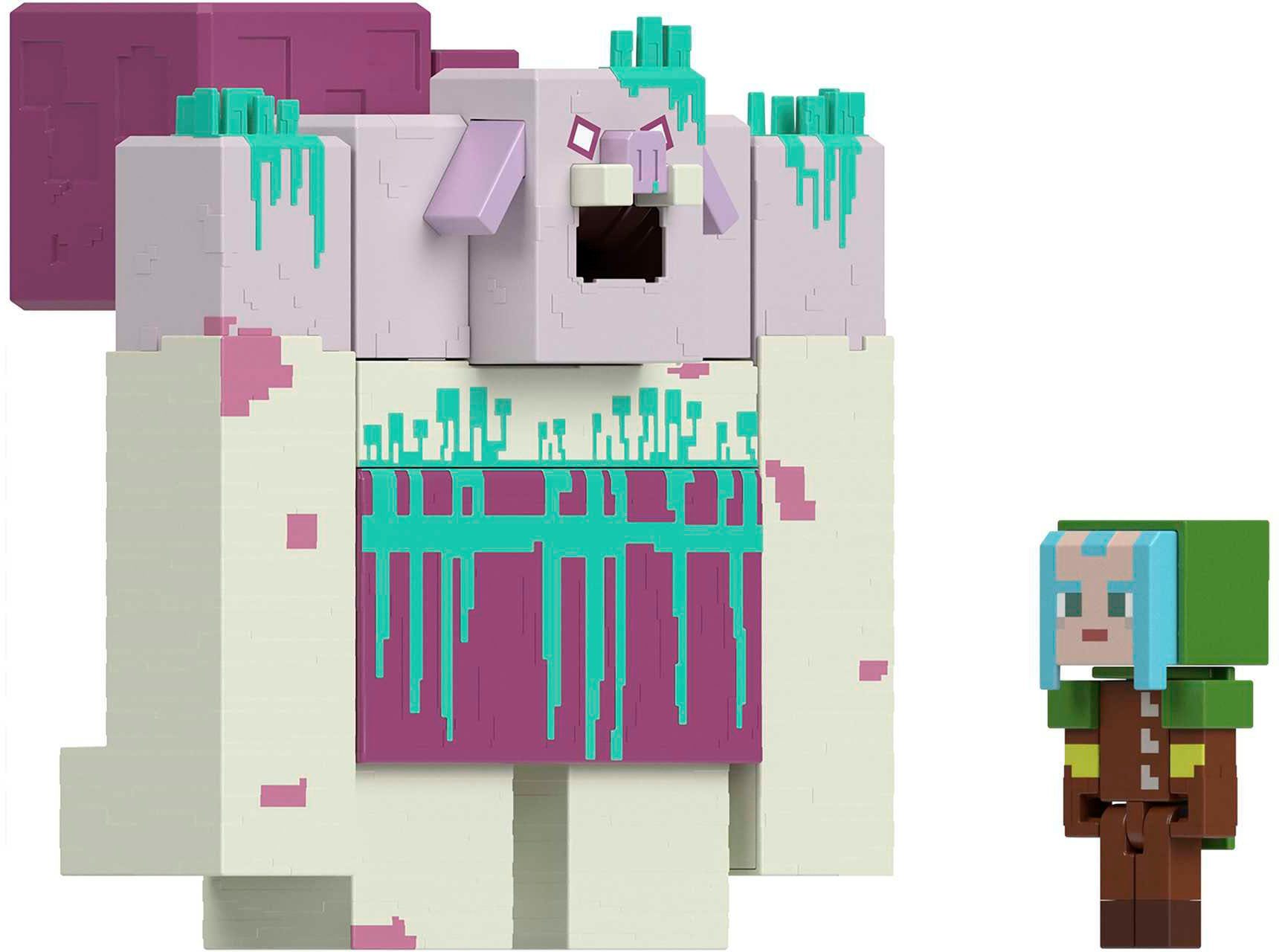 Ranger, und Devourer Mattel® Minecraft Legends, mit Actionfigur Schleim
