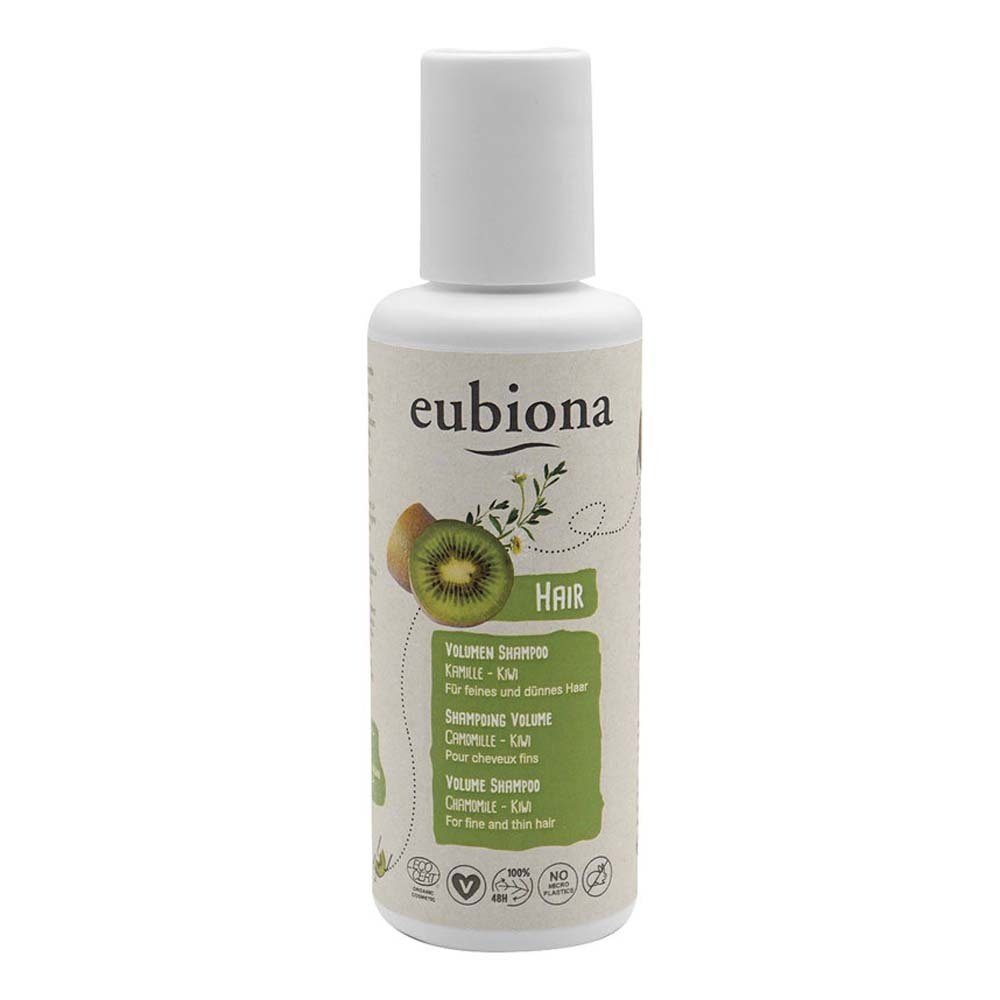 eubiona Haarshampoo Volumen-Shampoo 200ml Kamille-Kiwi 