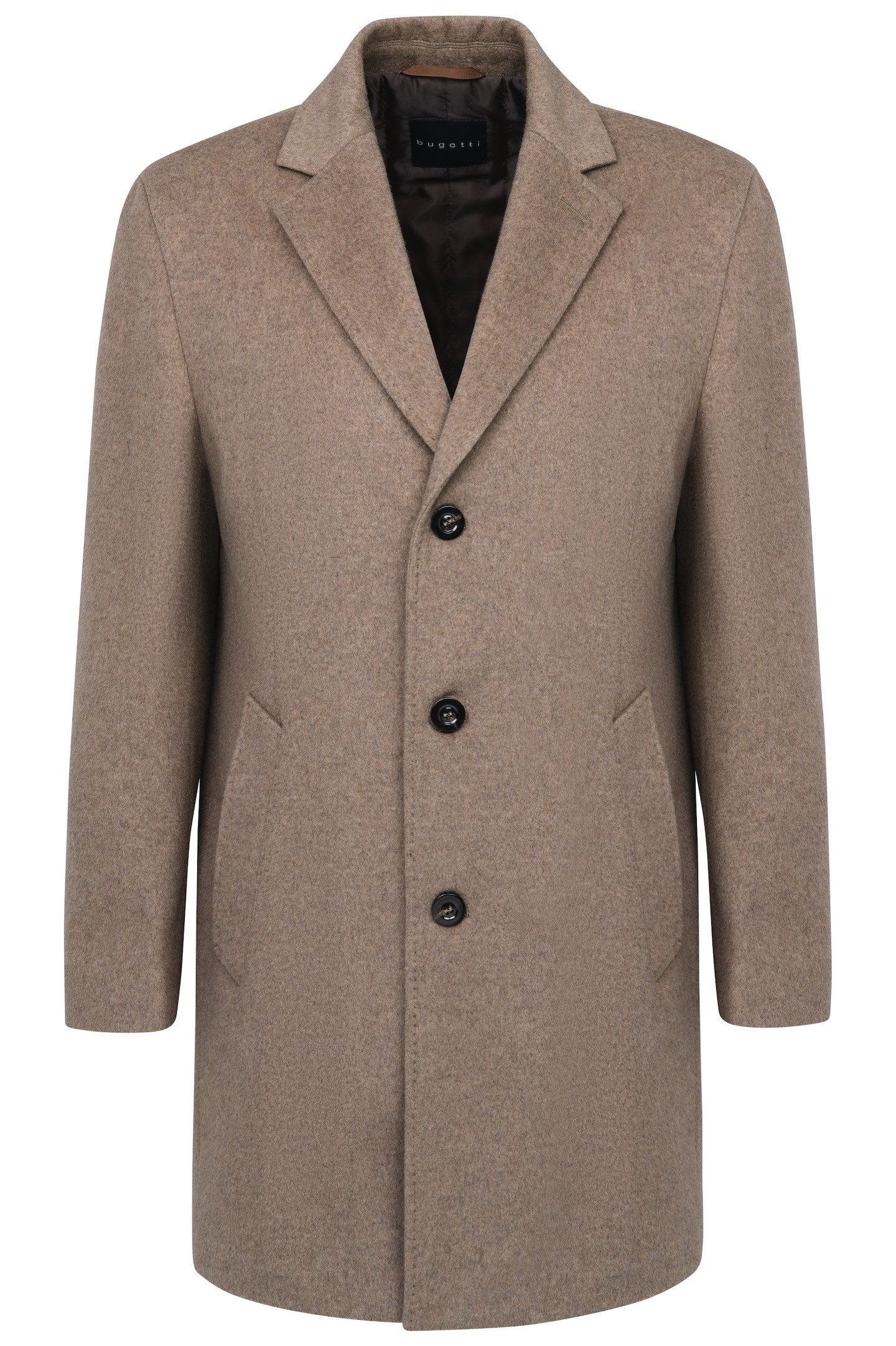 bugatti Kurzmantel mit Reverskragen
