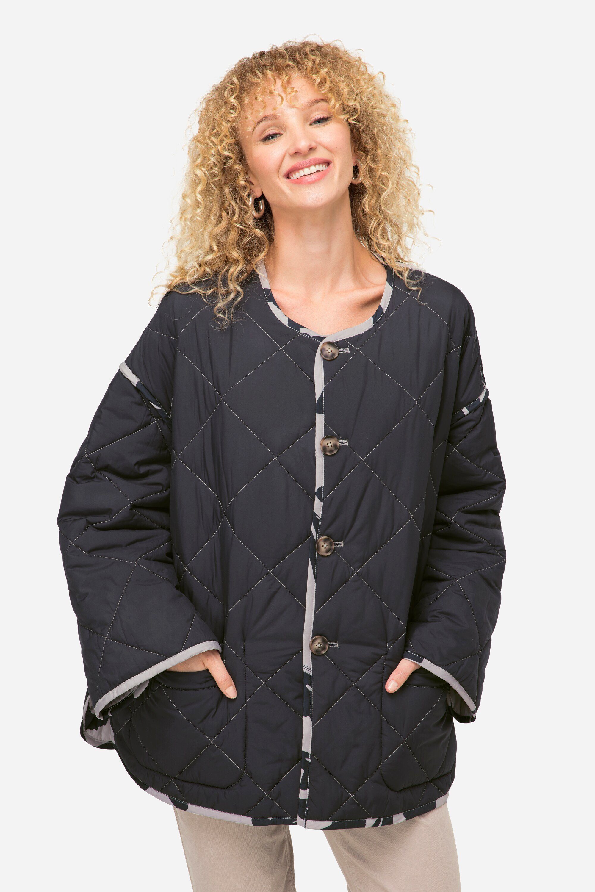 Laurasøn Steppjacke Wende-Steppjacke Rundhals je 2 günstig online kaufen