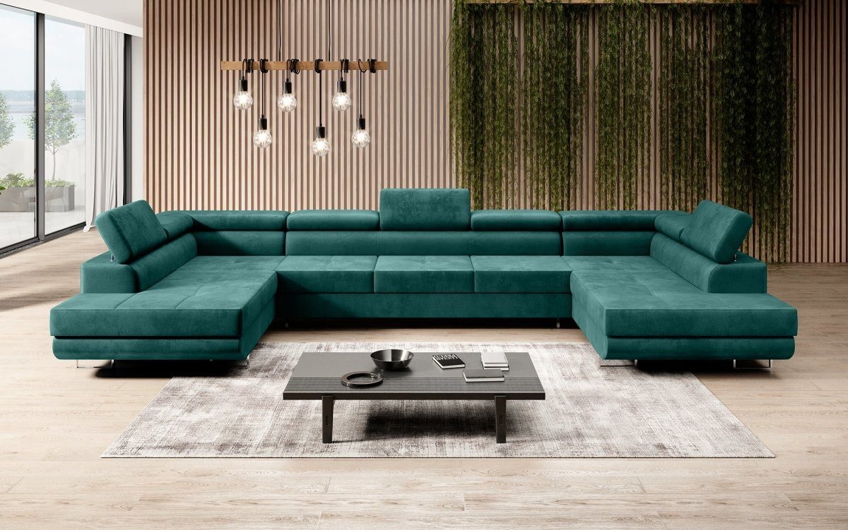 Luxusbetten24 Schlafsofa Designer Sofa Taormina, mit günstig online kaufen