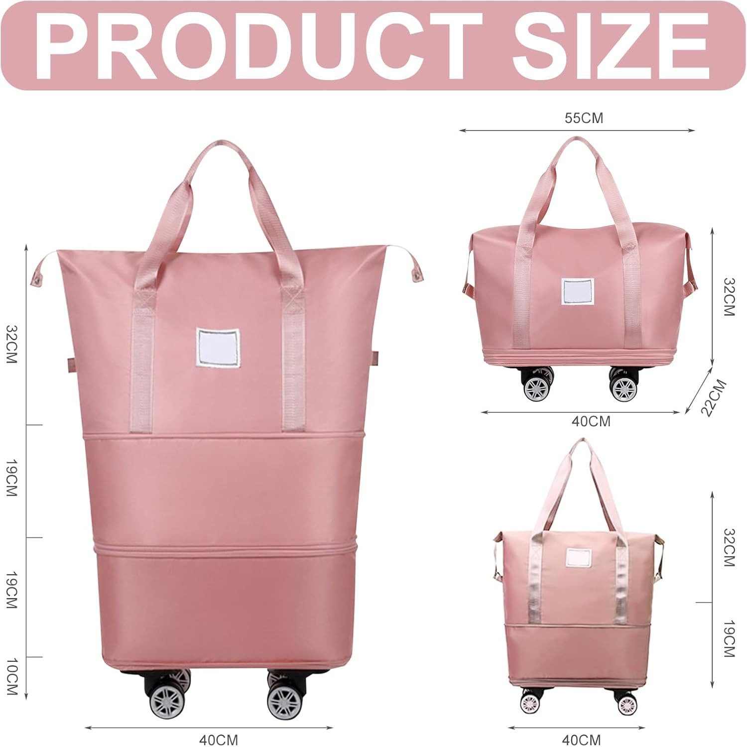 Heyork Reisetasche Reisetasche mit Rollen Große günstig online kaufen
