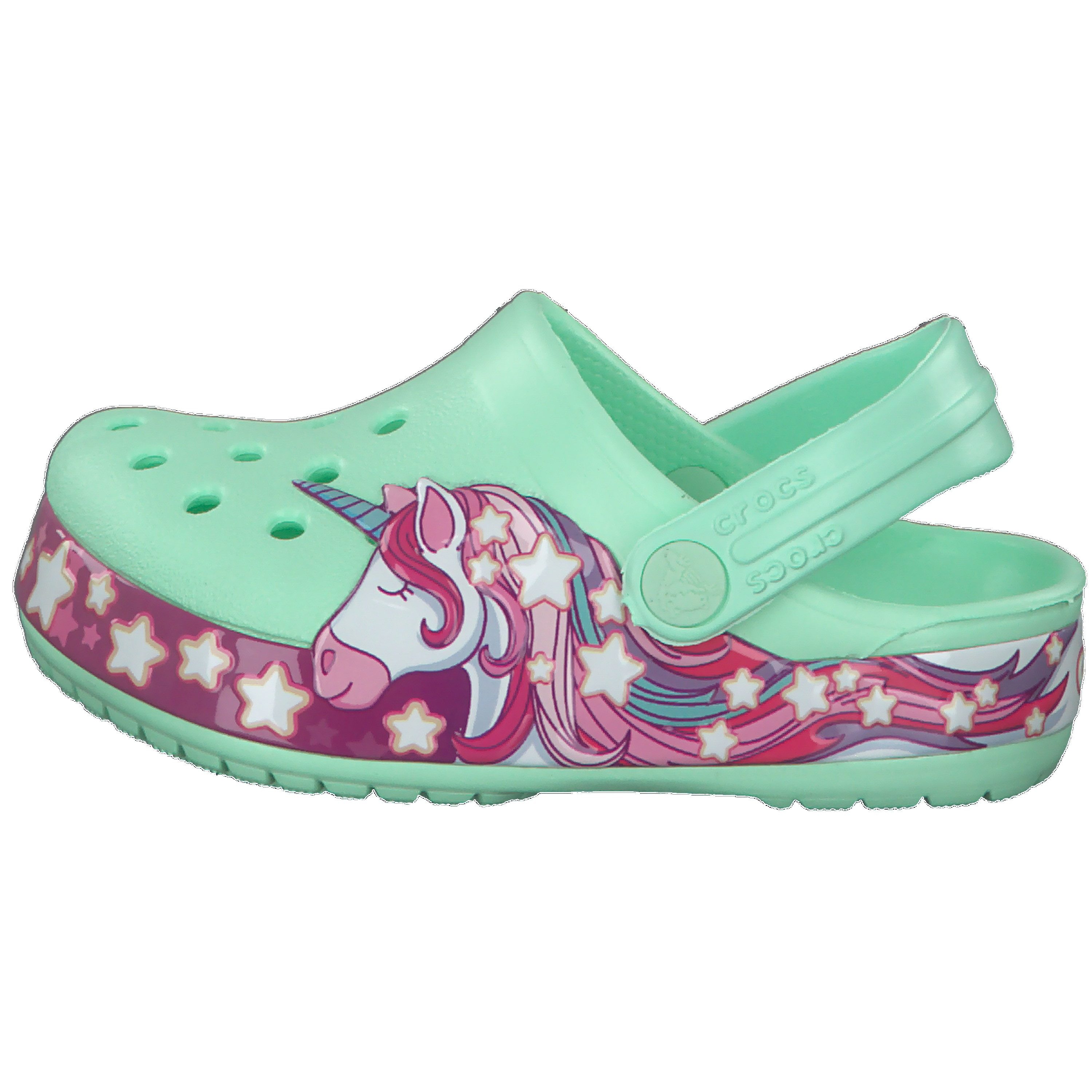 Crocs Crocs Mädchen Schuhe Fun Lab Unicorn Band Clog 206270 Sandale