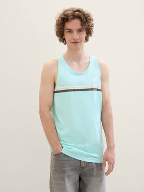 TOM TAILOR Denim T-Shirt Tanktop mit Print