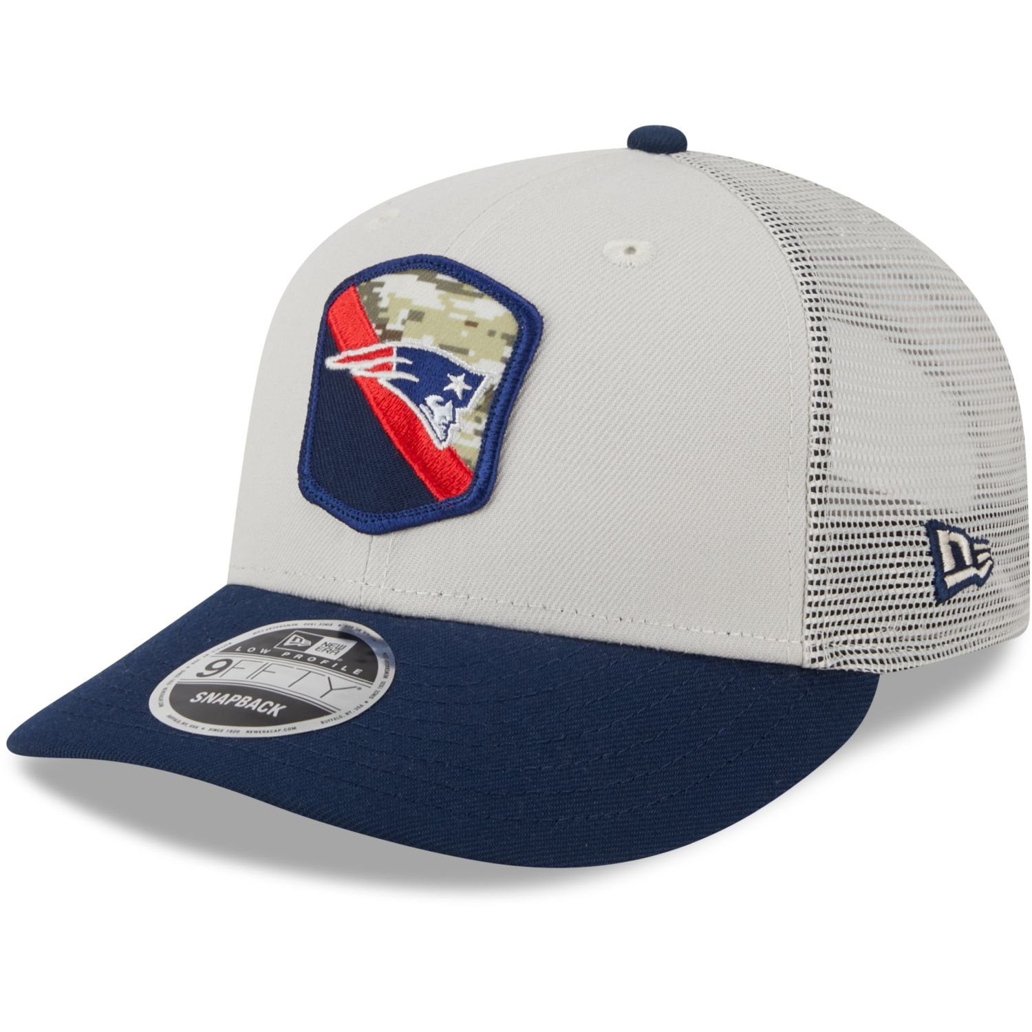 Profile Low Snapback Era Snap NFL 9Fifty Service New New Patriots England Salute to Cap